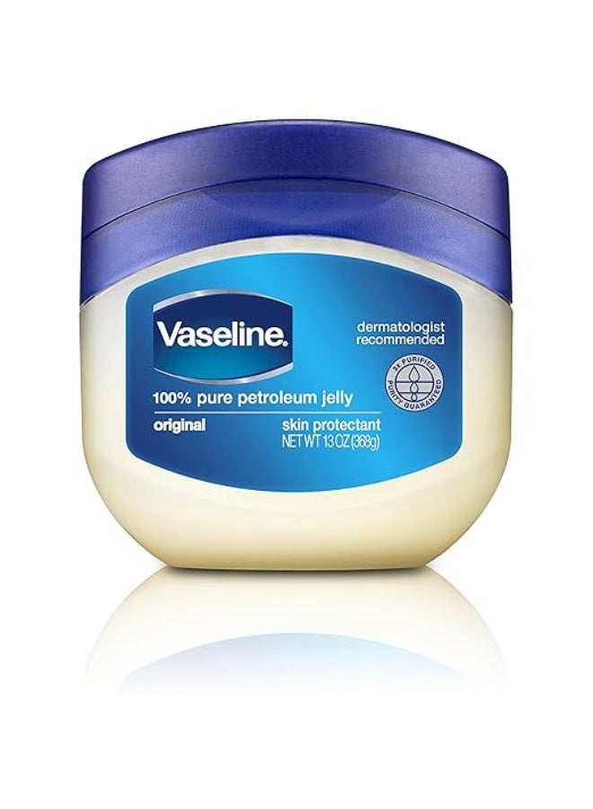 Vaseline 100 Percent Pure Petroleum Jelly Original By For Unisex - 13 Oz Vaseline - Image 2